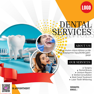 dental services animation branding design graphic design motion graphics