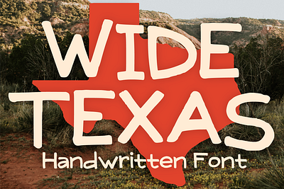 Wide Texas Font cartoon comic design display font font font design graphic graphic design hand drawn font hand drawn type hand lettering handwritten headline lettering logotype text type design typeface typeface design typography