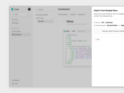 modal code dashboard dashboard ui google modal popup product product design product ui saas side side modal side popup ui