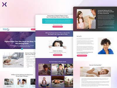 HealthCare Landing Page animation branding design dribbble shot graphic design health healthcare landing page design landingpage lead generation lead generation landing page leads multi step form sleeping issues ui ux