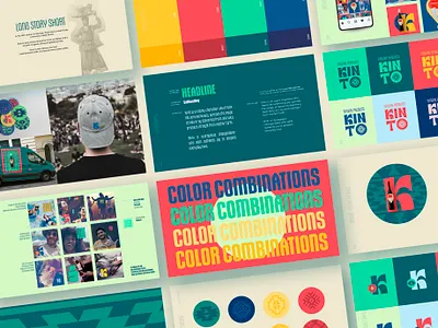 Kinto Brand Identity Design brand design branding georgia graphic design logo