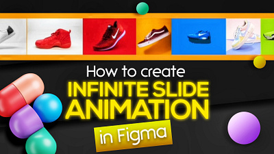 YouTube Thumbnail Design animation branding create creative design designer figma figma design graphics graphics design illustration infinite slide logo logo design ui youtube thumbnail design