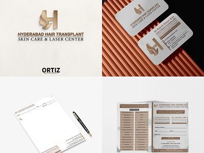 Elegant branding and stationary design by Ortiz Multimedia abstract logo design best logo designer branding businesscard design graphic design graphic design services illustration letterhead design logo design logo designer minimalist logo design ortizmultimedia otmultimedia photoshop post services stationary design