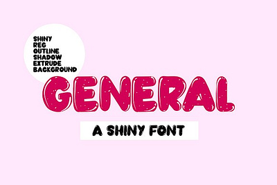 GENERAL Shiny Font in 6 Versions balloon branding bubble fonts crafty font cricut fonts display fonts duo font font modern display fonts modern sans serif font procreate fonts puff fonts retro fonts shiny fonts trendy font tshirt fonts y2k fonts yubycreative