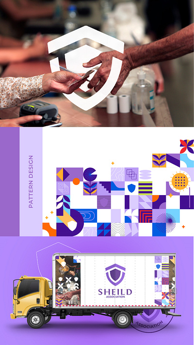 Shield Association | Full Re-Branding aesthetic brand brief branding design graphic design illustration logo re branding shield ui ux vector web design