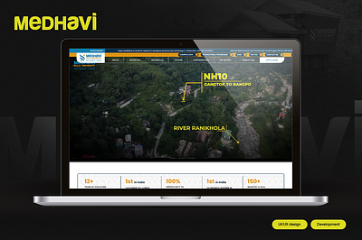 Medhavi UI: Crafting a Vision for Tomorrow's Innovators design graphic design ui ui design ux web design web development website website design website development