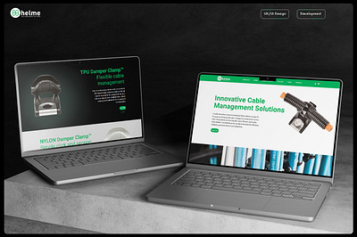 Helme: Launching an E-Commerce Platform for Innovative Clamps design development ui uiux ux web design web developement website designing website development websites