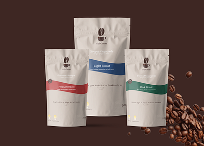 Packaging Design branding brown coffee design figma logo packaging packaging design ui ux