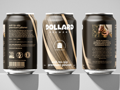 Dollard Brewery branding craftbeer graphic design logo packagedesign type