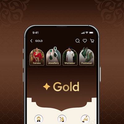 Meesho Gold animation branding design digitalart figma gold logo luxury meesho motion graphics premium ui visual