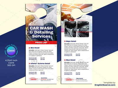 Car Wash & Detailing Door Hanger Design Canva automobile service door hanger automobiles marketing template canva door hanger canva door hanger template car detailing door hanger car wash detailing center car wash detailing door hanger car wash door hanger car wash price list door hanger car wash pricing door hanger car wash service door hanger door hanger design templates door hanger template examples of door hangers mobile car detailing door hanger mobile car wash door hanger online door hangers