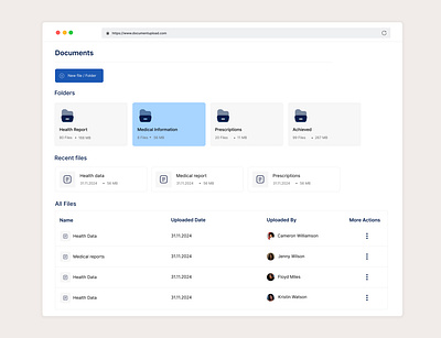 📂 Intuitive Cloud Document Upload & Management UI Design – Trac cloud storage ui design document organizer document tracking interface document upload document upload dashboard file management dashboard file sharing application file storage ranjith ranjith ramesh real time document upload workflow ui