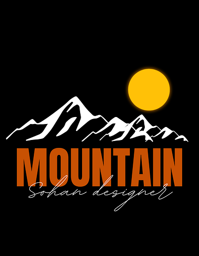 Mountain design animation graphic design mountain mountain design t shirt stylish design stylishtshirt design t shirt t shirt designing