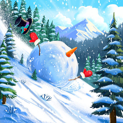 The Snowman‘s North Pole Journey 2025 2d illustration cartoon book cartoon desegn character design character development design holiday art illustration merry christmas new year new year illustration snowman winter art xmas xmas illustration