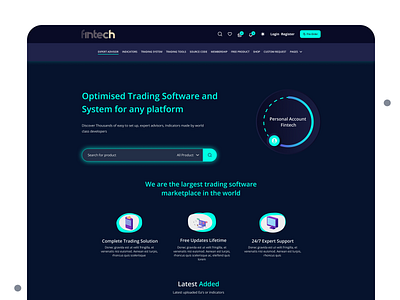 Trading Marketplace Website UI Design darkthemeui digitaltrading financeui fintechui modernwebdesign neonthemeui tradingsoftware ui uxfortrading webdesign