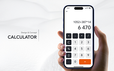 Calculator app calculator design ui ux