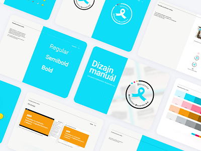 ZAS Design System & Brand Guidelines addisons addisonsdisease brand guidelines branding design system graphic design health leaflet logo medical print print design social typography