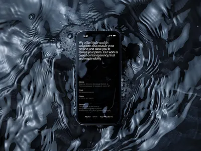 Web SpaceSense CTP mobile site ui ux uxui web