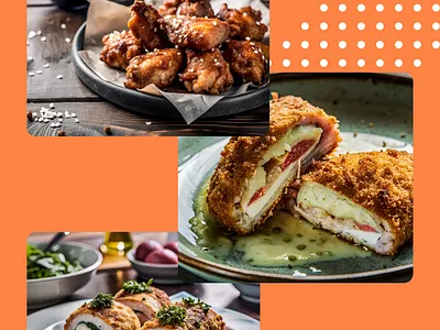 Yummy Chicken Background adobe photoshop background creative design design digital art food graphic design