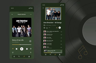 Daily UI#009- Music Player dailyui design illustrations ui ux