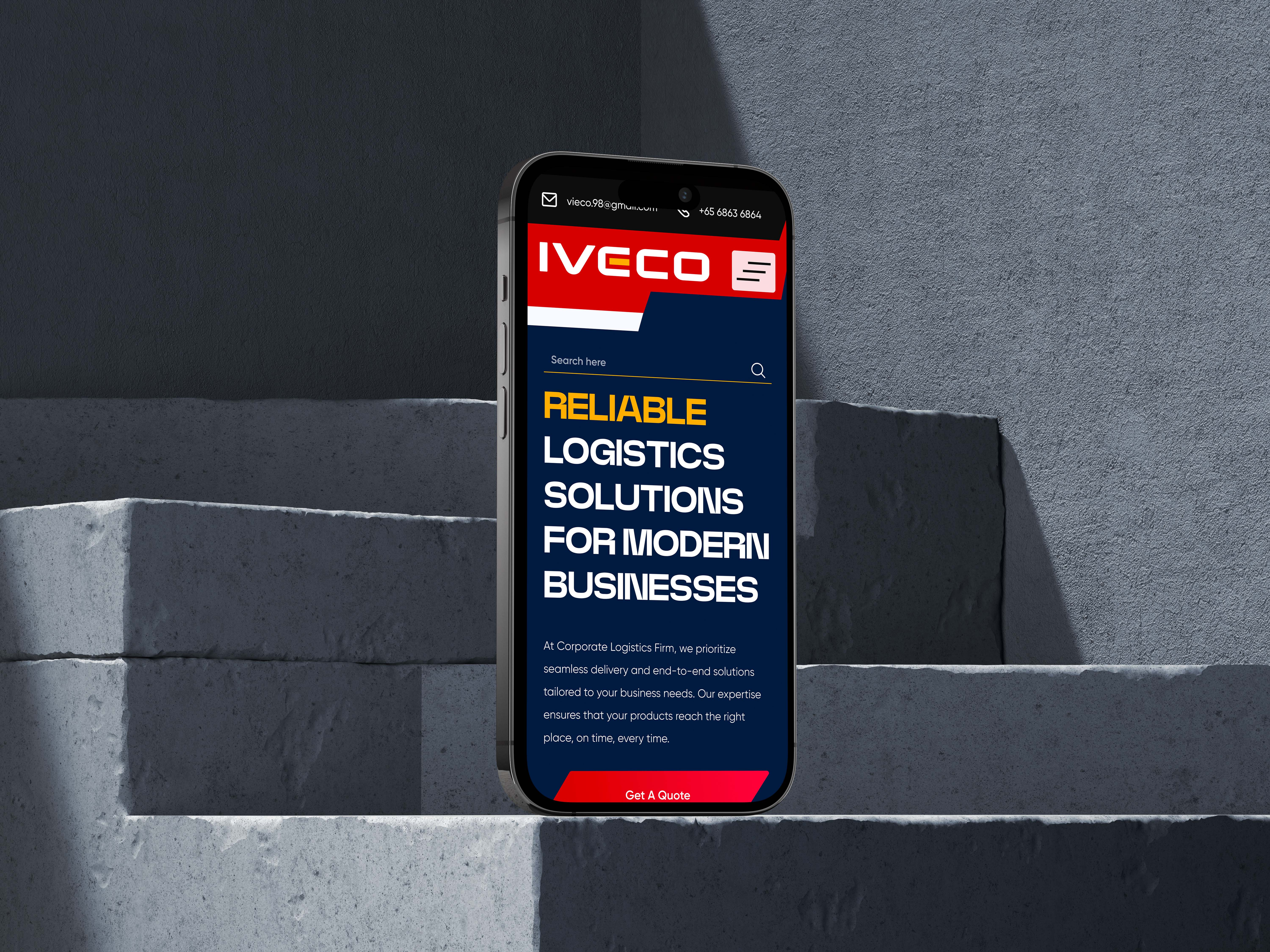 Example of Saas Website Design