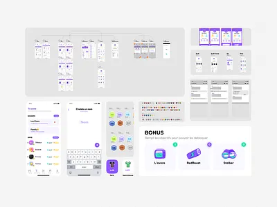 Omada App - Workflow & explo design figma mobile app product ui ux