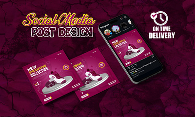 Social Media Design adobe illustration design graphic design logo design media design new design social media design