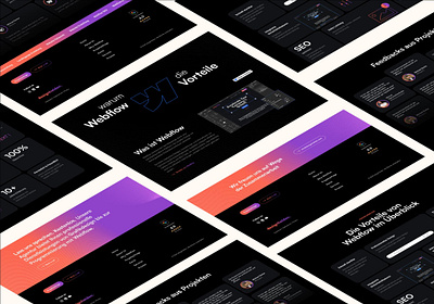 upgreight Web design dark theme design system figma futuristic modern ui responsive responsive design ui ux web design webflow webflow designer webflow website website