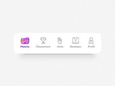 Omada App - Tab Bar design figma mobile app ui ux