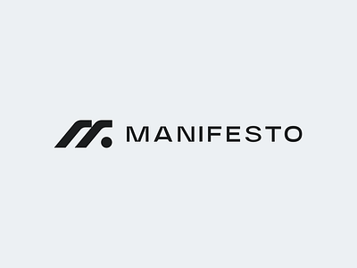 Manifesto brand branding design identity logo logomark pictogran visual identity