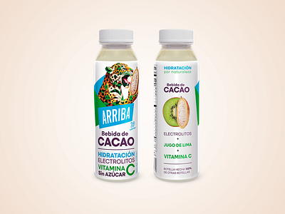 Cacao water label desing arriba branding cacao cacao water design drink graphic design identity illustration label logo logotype milk package packaging vector