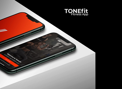 Tone Fitness App branding graphic design logo motion graphics ui