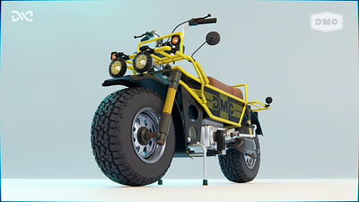 Monotra 3d 3d artwork 3d modeling 3d vehicle artwork blender cycles design hard surface illustration model modeling moto motocycle vehicle vehicle design