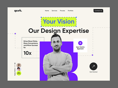 UI UX Design Agency Landing Page design agency product design ui design ui ux design web design