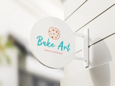 Bake Art: Branding bakery bakery identity baking branding cookie food branding logo packaging sticker