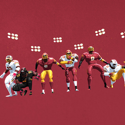 Jump animation football nfl washington