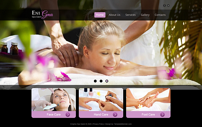 Eni Gma Spa & Saloon eni gma spa saloon graphic design ui