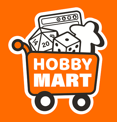 Hobbymart Board Games Store graphic design graphic identity logo