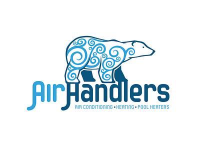 Air Handlers Logo art design font graphic design graphic identity illustration logo typography vector