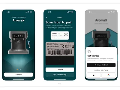 Sift Mobile Application Design 3d animation branding graphic design logo motion graphics ui
