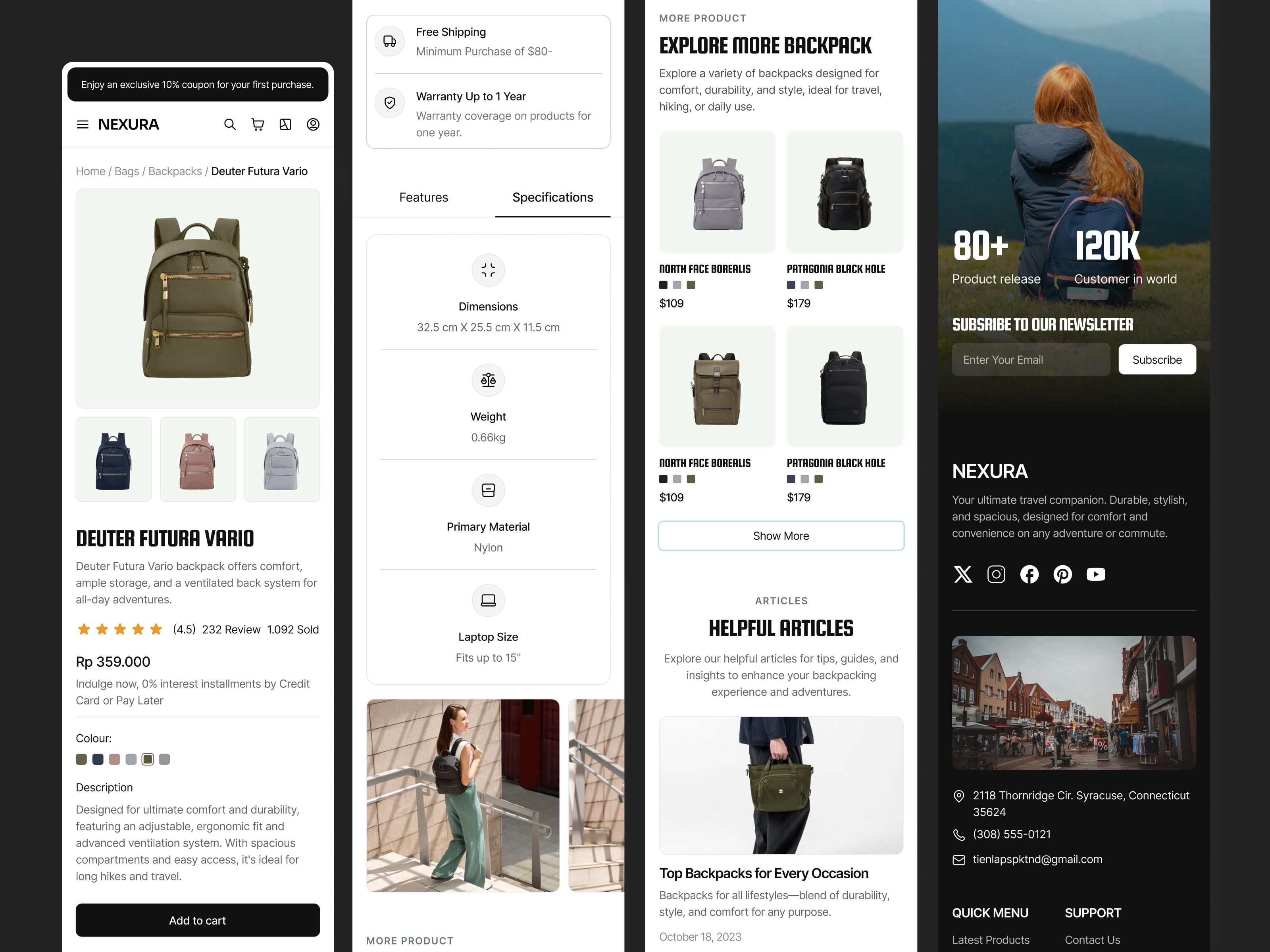Example of E Commerce Design And Development