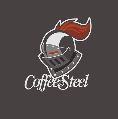 Coffee & Steel Coffee Shop Logo art design graphic design graphic identity illustration logo typo typography vector