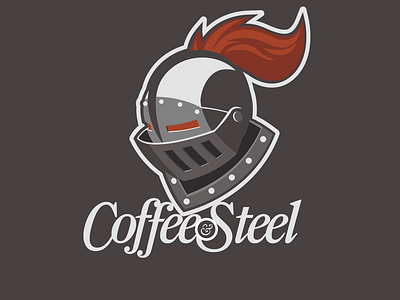 Coffee & Steel Coffee Shop Logo art design graphic design graphic identity illustration logo typo typography vector