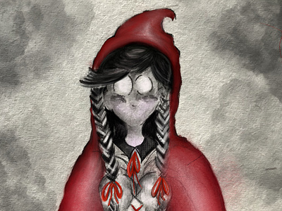 Mi versión sobre Caperucita Roja : Poema /Ilustración / Bocetaje charactersketch conceptsketch darkart darkfantasy darkillustration fairytalereimagined gothicart grimfairytale modernfable poeticillustration storybookart twistedtales visualpoetry visualstorytelling