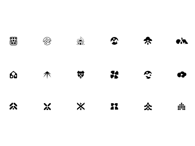 Hutte | Icon exploration branding icons identity logo