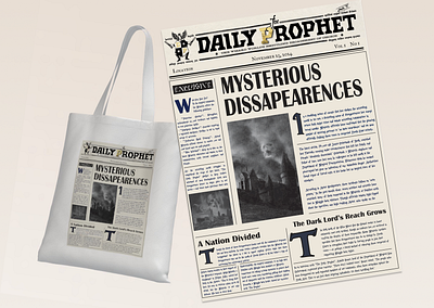 The shopper Daily Prophet design illustration illustrator