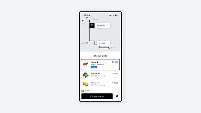 Rural Uber app redesign interface map uber ui ui design uxui