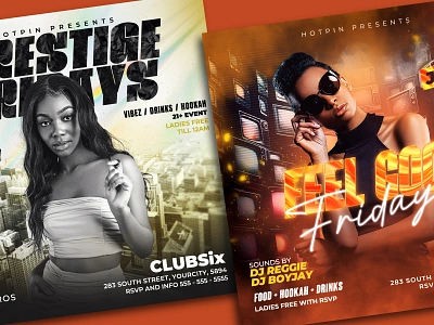 Night Club Flyer Bundle rnb