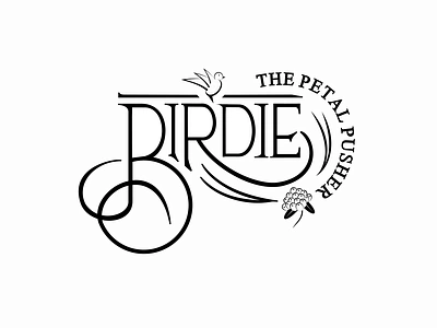 birdie branding graphic design logo