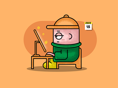 Mr lonely character art artwork cap cartoon character colors daily design desk dribbbleillustration dribbbleinspiration graphic design illustration illustrator inspiration japan lonely t shirt usa vector